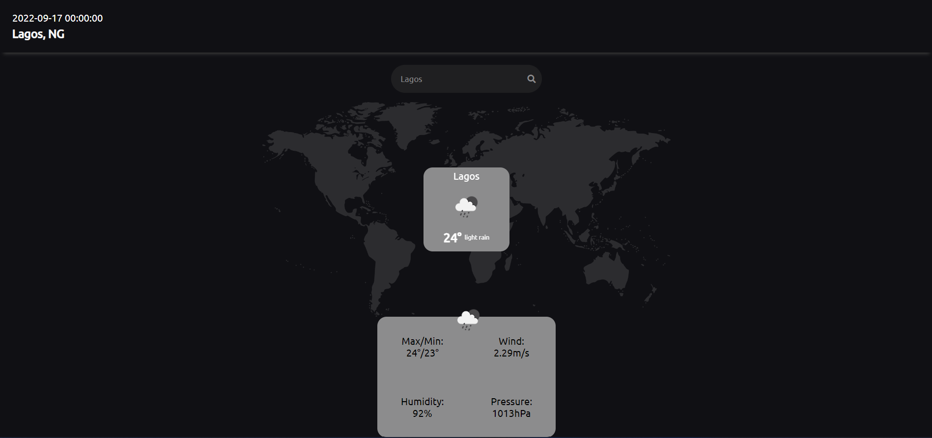 React Weather App